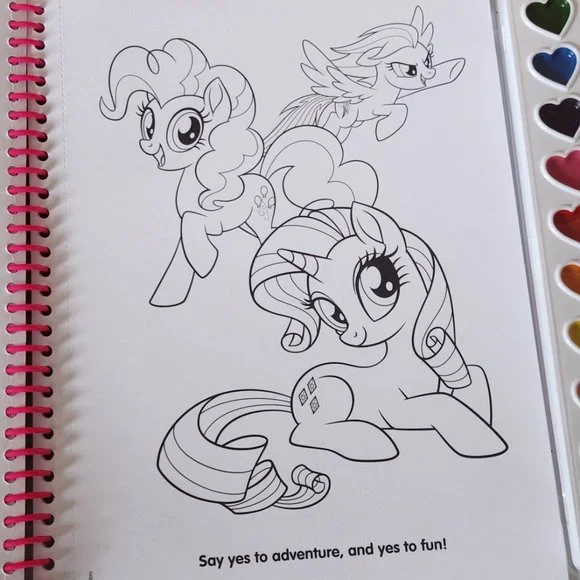 My Little Pony Deluxe Poster Paint & Color Set NWT Gift - Picture 3 of 6